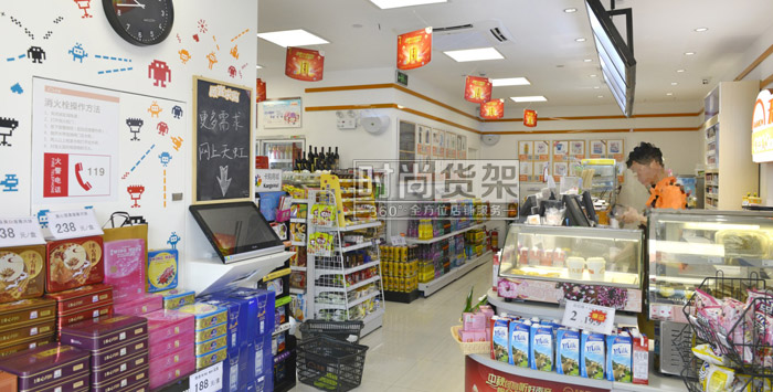 便利店布局設計圖_陳列設計圖